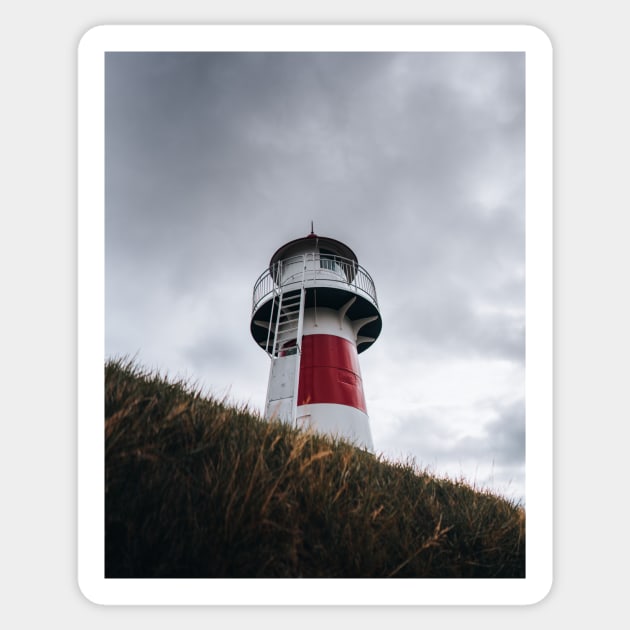 The Tórshavn Lighthouse (Faroe Islands) Sticker by nomadzero